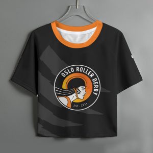 Team Version - Black - Cropped T-SHirt