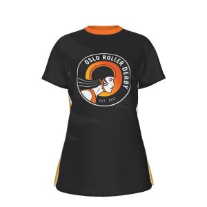 Team Version - Black - Curved T-Shirt